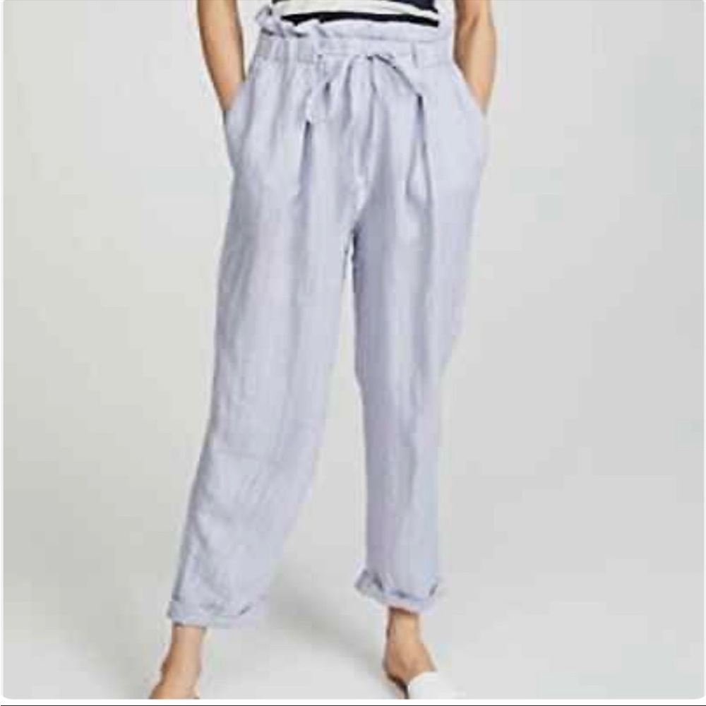 Free People Periwinkle Linen Pants